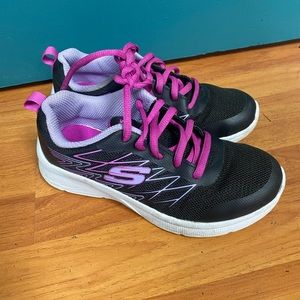 Sketcher’s girls running shoes.